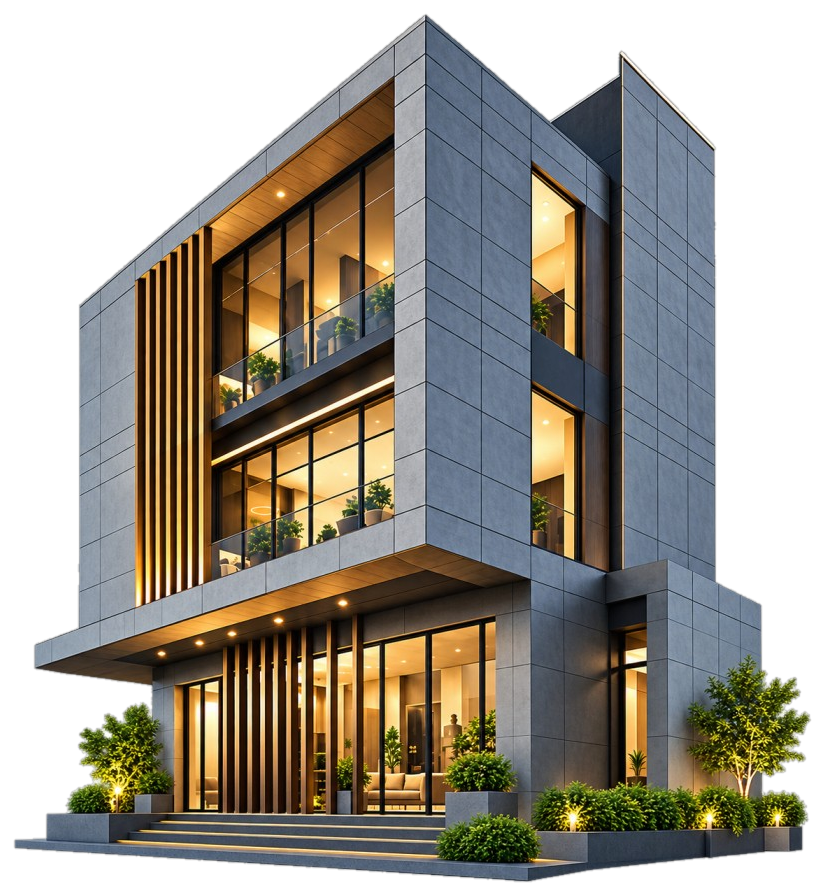 Modern building